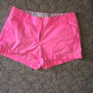 JCrew women’s chino broken in shorts. Size 4